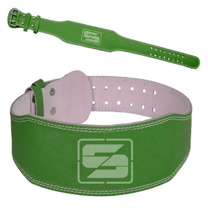 Custom Made Cowhide Leather Weightlifting Belt High Quality Gym Training Equipment with Custom Logo for Weight Lifting - Product Image 1
