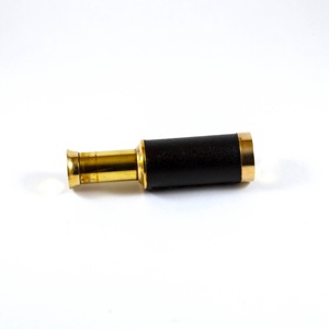 Calyron ด้ามจับหนังแท้ทองเหลืองโบราณลายทะเลตกแต่งแบบโจรสลัดคลาสสิกทำด้วยมือทำจากแก้วโลหะผสมตาเดียวของขวัญแปลกใหม่ - Product Image 4