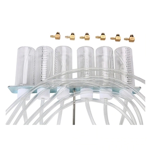 Conjunto adaptador de medidor de fluxo de injeção diesel, 6 cilindros, trilho comum, testador de vazamento - Product Image 5