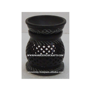 Black Soapstone <b>Oil</b> <b>Burners</b> - Product Image 1