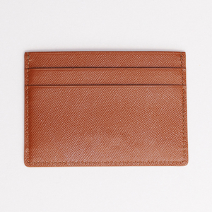 ที่ใส่บัตรประจำตัวหนังแท้แบบเต็มตัวกระเป๋าสตางค์แบบมีช่องด้านหน้าขนาดเล็กของผู้ชายพร้อมช่องใส่บัตรเครดิต - Product Image 1