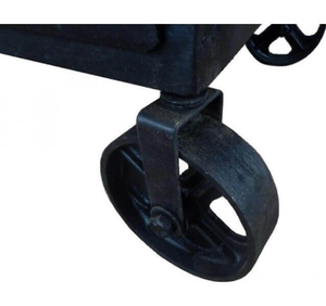 Mueble de Tv con marco de Metal, Base de rueda Industrial - Product Image 2