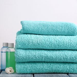 Serviette de bain style Dobby en coton Meilleure vente douce à prix raisonnable Serviettes extra longues Serviettes de haute qualité - Product Image 2