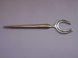 Ouvre-lettres en métal argenté Vintage, facile à transporter, pour le bureau et la maison, classique, bon marché, vente en gros, - Product Image 4