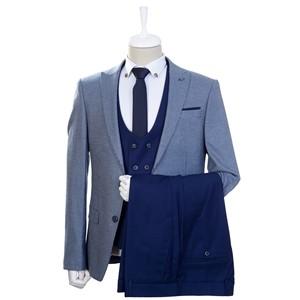 Costume formel italien sur mesure pour hommes, costume d'affaires et de mariage élégant, vente en gros bon marché direct fabricant - Product Image 1