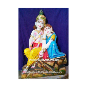Radha Krishna idols de colores, eficiente - Product Image 1
