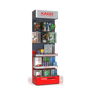 Présentoir en métal moderne avec éclairage LED - Product Image 2