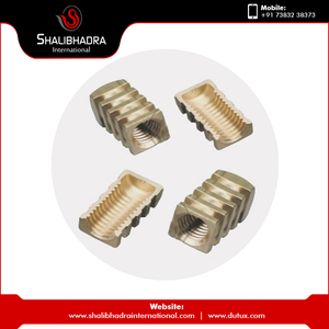 น็อตแทรกแบบหมุนทำจากทองเหลืองขัดเงางานตามสั่ง - Product Image 5