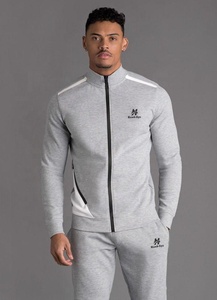 Chándal de Invierno para Hombre, Color Gris Jaspeado, de Algodón y Felpa, Impermeable, con Cremallera, Antiestático, Transpirable, con Logotipo Personalizado, Talla Hawk Eye - Product Image 2