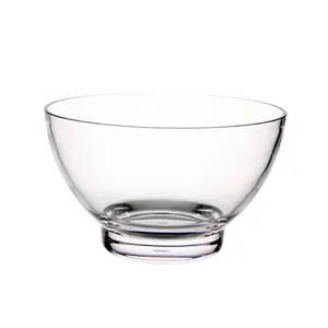 Plastic Bowl BPA Free Plastic Acrylic Salad Bowl