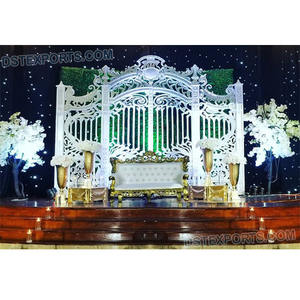 Big Victorian Stage แผงประตู Western ดูงานแต่งงานจัดงานแต่งงานเวทีแผงประตูตกแต่ง - Product Image 1
