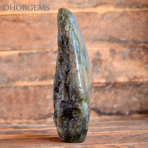 Grandes pierres polies pour décoration, labradorite cristal, vente en gros, directement de l'usine, - Product Image 5