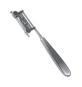 Mango para Bisturí de Injerto de Piel, Instrumentos Quirúrgicos Ortopédicos de Buena Calidad, Dermátomo Oral de Plástico y Plata, Abrazadera ISO, Envío DHL, Grado A+ - Product Image 1