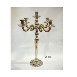 Candelabro Moderno de Lujo Premium de 5 Brazos, Diseño Elegante y Relieve, Ideal para Decoración del Hogar y Bodas - Product Image 3