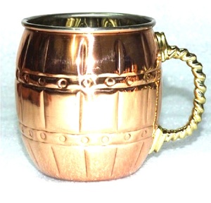 แก้วเบียร์ทองแดงดีไซน์คลาสสิกแก้วเหล็กทนทานสำหรับใส่เบียร์ชากาแฟแฟนซี - Product Image 5