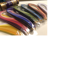 Bandes de papier pour quilling, sur mesure, disponibles en couleurs et tailles assorties, convient aux magasins de papier, et les artistes