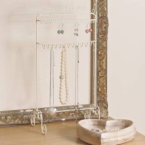 Support de présentation pour bijoux en laiton argenté 38 cm, taille personnalisée - Product Image 3