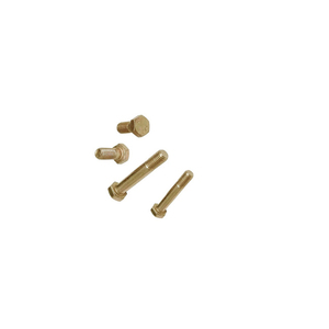 DIN Standard Compliant Silver Finish Brass Hex Insert <b>Bolt</b> From India - Product Image 1