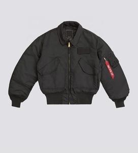 แจ็กเก็ตบอมเบอร์สำหรับผู้ชายเสื้อแจ็คเก็ตนักบินแบบคลาสสิกสำหรับ MA1 - Product Image 6