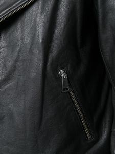 Chaqueta de cuero informal reversible para hombre, talla grande, invierno, impermeable, transpirable, lana, verano, poliéster, cremallera, decoración de piel lavada - Product Image 5