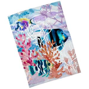 Toalla de cocina colgante de algodón sin blanquear reciclado 100%, paño de limpieza de Golf desechable con estampado navideño Natural, antibacteriano - Product Image 5