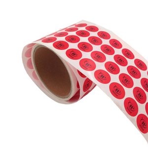 China alta calidad producto nuevo rollo de seguridad personalizadas tamper evident pegatina holográfica etiquetas pegatinas etiq - Product Image 2