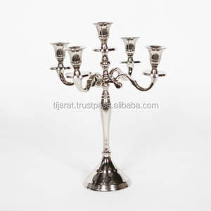 CANDELABRE EN ALUMINIUM DE CONCEPTION CLASSIQUE DE VENTE CHAUDE POUR LA DÉCORATION DE LA MAISON PORTE-BOUGIE MODERNE MEILLEURE VENTE SUPPORT DE BOUGIE - Product Image 3