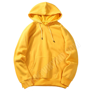 Sudaderas con capucha con logotipo personalizado para hombre, ropa gruesa de invierno, ropa informal estilo Hip Hop, forro polar sólido con opción de talla grande - Product Image 5