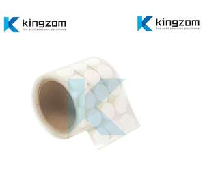 1/2" 500 discos/rollo de tela de fibra de vidrio dots punto para recubrimiento alta resistencia calor - Product Image 2