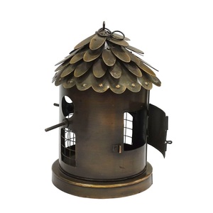 Decorative New Design Round Shape Colorful Bird House for Bird Feeding - Product Image 3