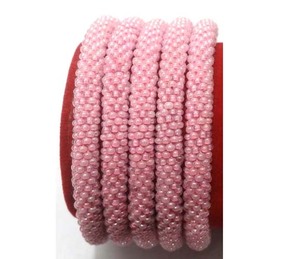 Perles de verre faites à la main de meilleure qualité Bracelets pour femmes Style tendance Multicolore Tissé Anniversaire Prix compétitif Article cadeau - Product Image 2