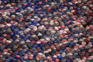 Handmade Modern Wool Shaggy Area <b>Rug</b> and Carpet Eco-Friendly Medium Pile Woven for Home Office & Hotel Room Flooring - Product Image 2