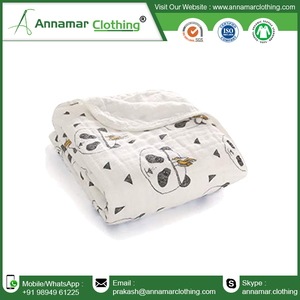 Organic Cotton Blanket Jacquard - Product Image 4