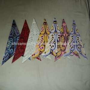 Lampes/lanternes étoilées en papier sérigraphiées Mix Designs pour Noël Fournisseur en gros de lanternes étoilées en papier de l'Inde - Product Image 5