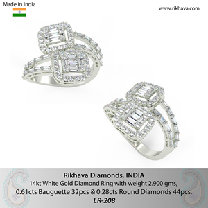 14kt White Gold Diamond <b>Ring</b> <b>Set</b> Bracelet Earrings and Necklaces <b>for</b> <b>Women</b> Fashion Jewelry - Product Image 6
