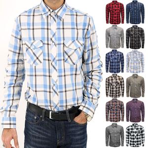 Chemise d'été pour homme en gros, décontractée, rayée, teinte en fil, 100% coton, anti-froissement, respirante, séchage rapide, écologique - Product Image 5