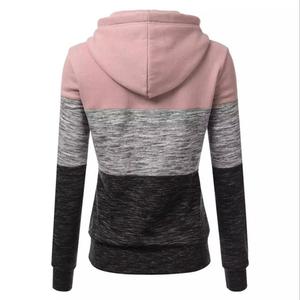 Conjunto de Sudadera con capucha de manga larga para mujer, Jersey deportivo personalizado de alta calidad con forro polar para gimnasio, Top corto liso, gran oferta - Product Image 2