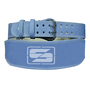 Saar Industrie unisex cowhide, เข็มขัดฝึกหนักกันลื่นหัวเข็มขัดปรับได้สำหรับยกน้ำหนักเพาะกายโลโก้ที่กำหนดเอง - Product Image 2