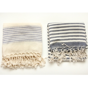 Toalla Hammam turca de algodón 100% de fabricante indio, nueva toalla Hammam de diseño elegante con logotipo personalizado y Color - Product Image 4