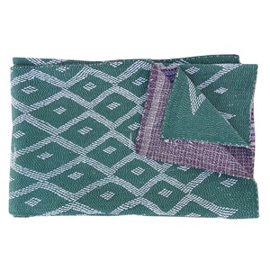 Edredón Kantha de algodón hecho a mano de la mejor calidad, colección de diseñador bordado a mano Vintage para Hotel, hogar, venta al por mayor, Kantha Vintage - Product Image 2