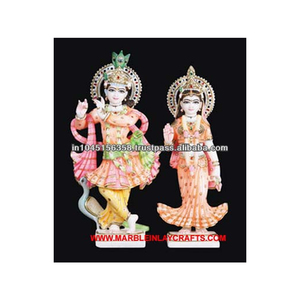 Colored Krishna Radha - Product Image 1