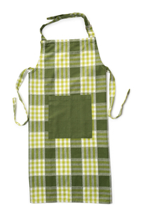 Ensemble d'aprons de cuisine unis de luxe 100% coton, écologiques et légers, fabriqués en Inde - Product Image 3