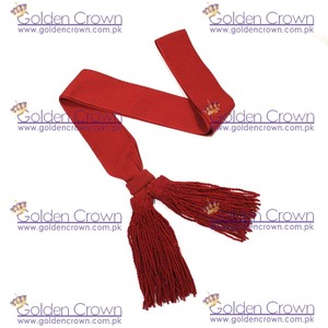 Groothandel Ceremoniële Zijden Wollen Taille Groothandel Bevel Karmozijnrode <span class=keywords><strong>Sergeant</strong></span> Sjerpen | Sjerp Warrant