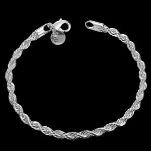Elegante Pulsera de Plata Brillante 925, Joyería Plateada, Pulseras Finas de Moda, Colección Única Hecha a Mano - Product Image 1