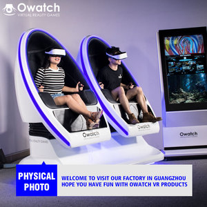 3rd generación 9D huevo cine <span class=keywords><strong>VR</strong></span> silla 2 asientos Simulador de realidad Virtual - Product Image 3