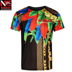 Vacation <b>Flannel</b> Sublimation T-<b>Shirt</b> <b>for</b> Wholesale <b>Men</b> Women Safari Style Anti-Wrinkle Custom Design - Product Image 1