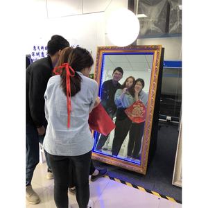 49 "Pantalla táctil magia foto espejo cabina de la foto de <span class=keywords><strong>boda</strong></span> de los precios de los Photomaton Digital cabina de Video quiosco - Product Image 3
