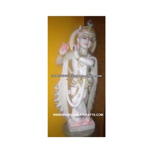 God Krishna Marble Moorti - Product Image 1