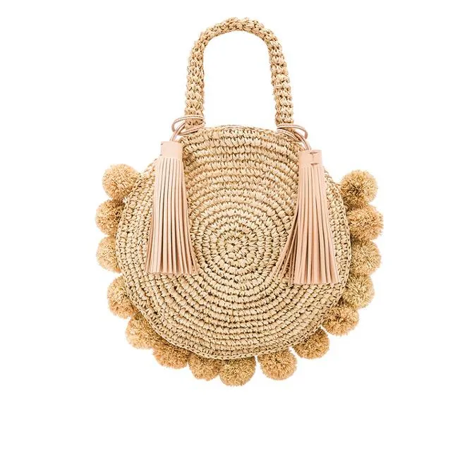 Hot deals woven seagrass bag cheapest straw handbag handmade vietnam wholesale uk