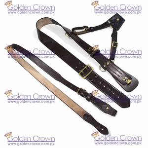 Cinturón Británico Sam Browne al por Mayor y Correa Cruzada con Hebilla de Cobre |   Proveedor de Cinturones Impermeables de Cuero Vacuno Hechos a Medida - Product Image 2